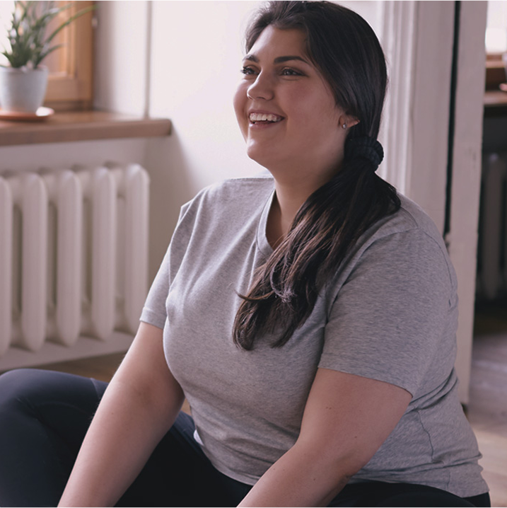 Projeto - Mulher sorrindo