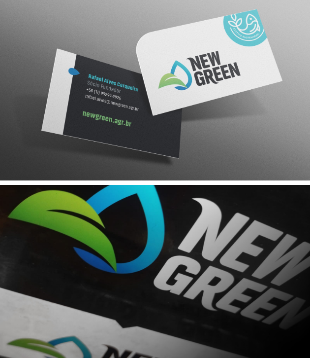 New Green - Business Cards and Branding