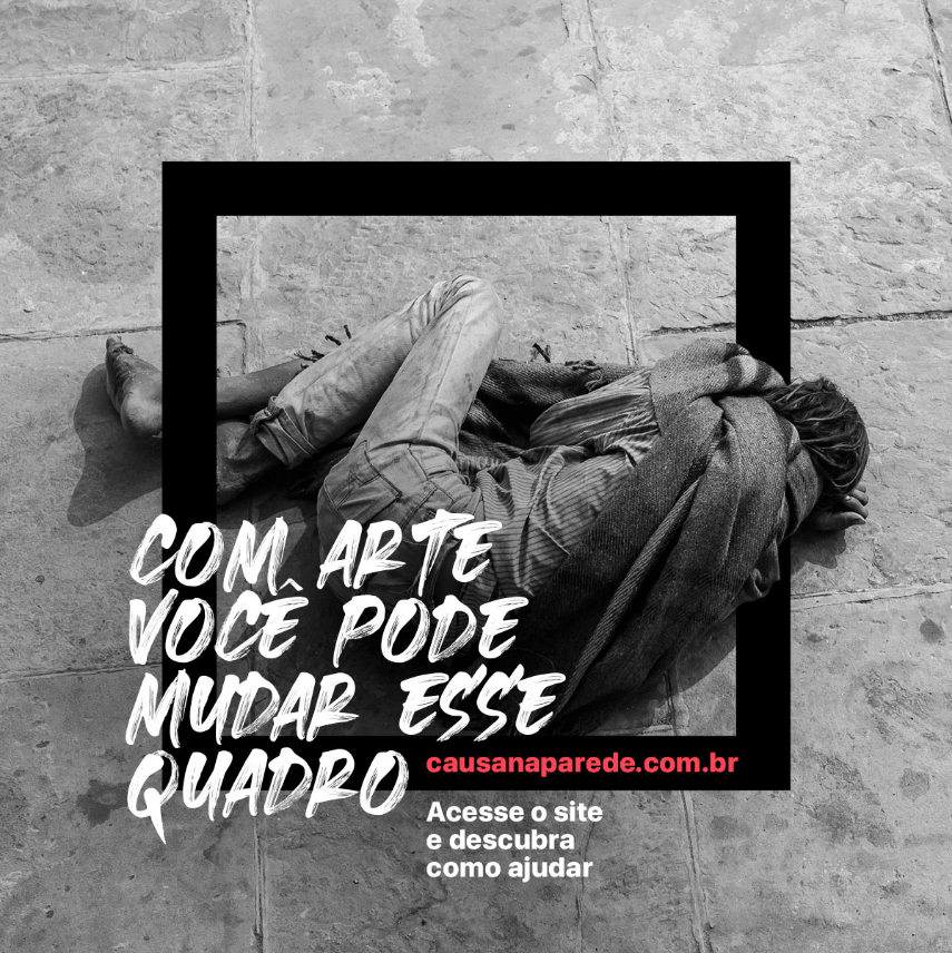 Causa na Parede - Com Arte Você Pode Mudar Esse Quadro