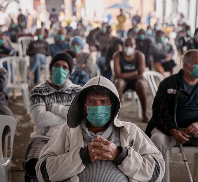 Arsenal da Esperança - Pessoas em quarentena