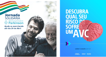 Campanhas Saber da Saúde - Jornada Solidária e AVC