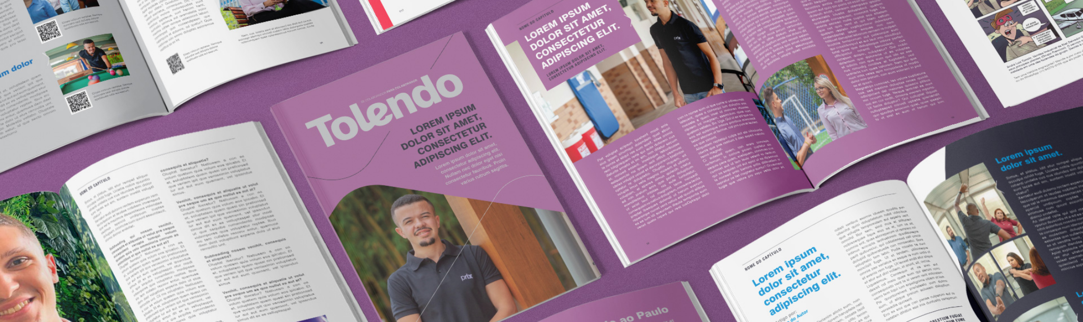 Materiais impressos Toledo e Prix